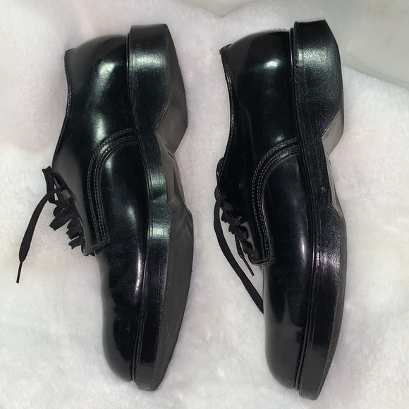 Black Safety Shoes Vintage Steel Toe - Picture 4 of 9